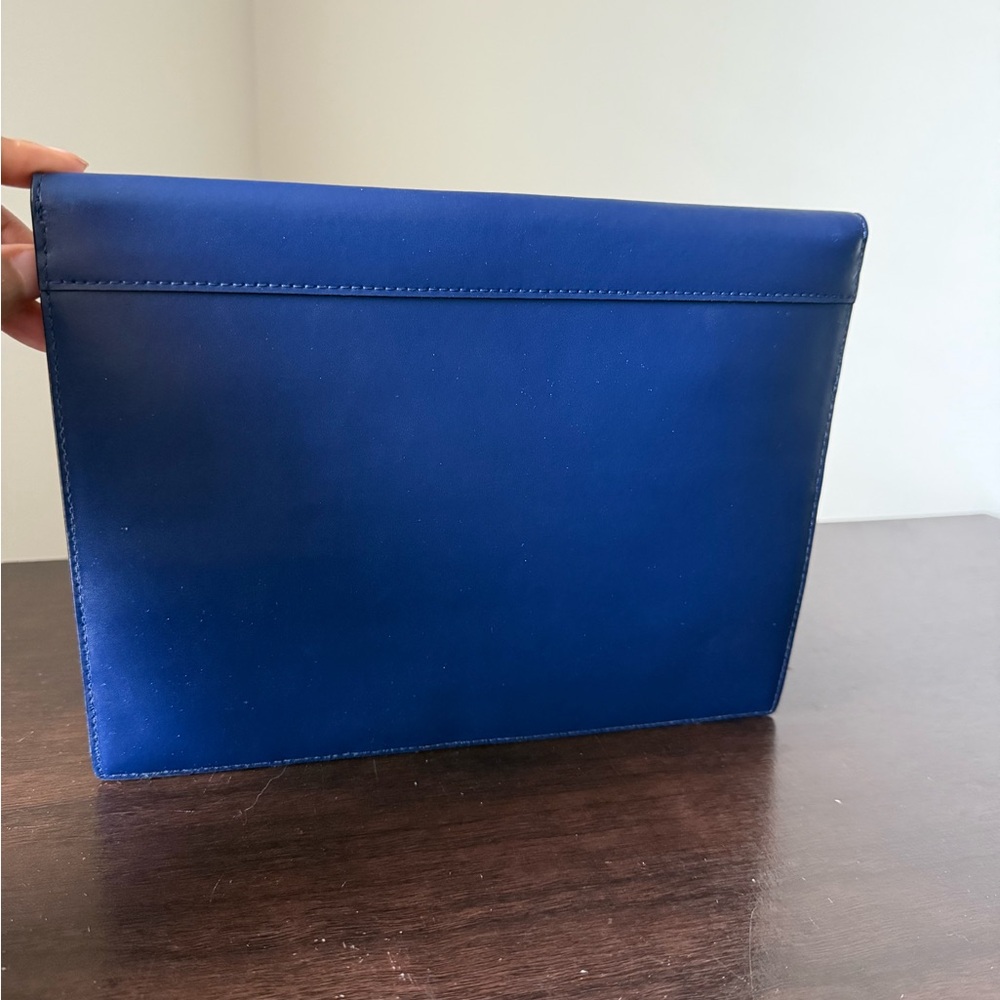 Kate Spade Royal Blue Envelope Bag - Picture 2 of 5